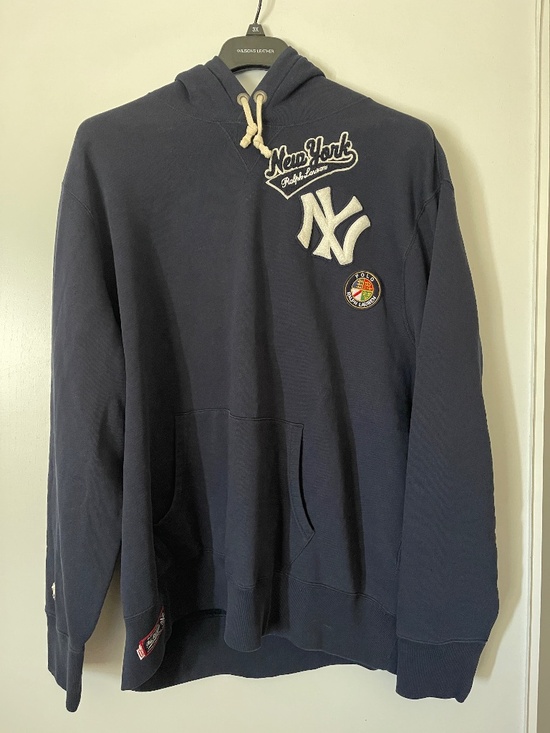polo Ralph Lauren Other - Polo Ralph Lauren Navy New York Yankees  Hoodie XXL NWT